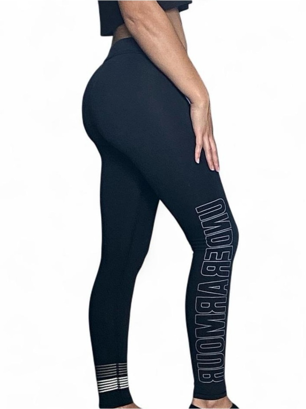 Under Armour Black Graphic Performance Leggings Women’s Size XS